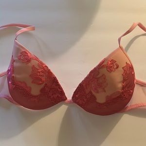 La Perla underwire lace, embroidered bra size 36